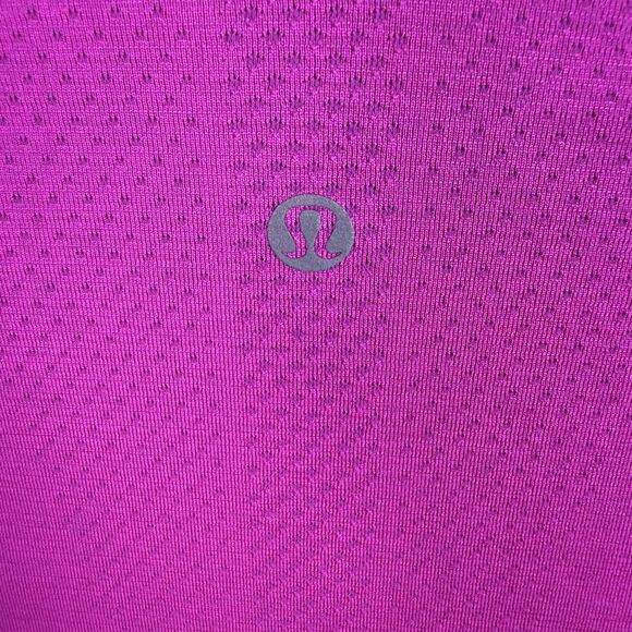 Lululemon Shirt Womens Medium Sonic Pink Swiftly Tech Long Sleeve 2.0 Size 8 - Picture 7 of 10